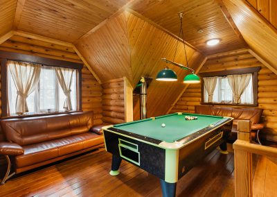 Бильярд в сауне в санатории Славяновский Исток в городе Железноводске - фотография