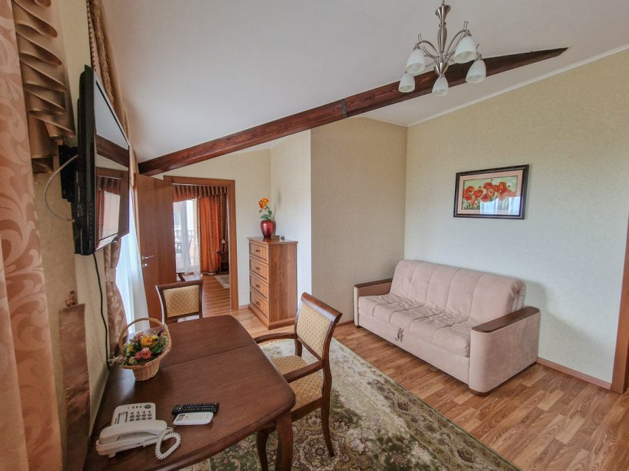 Номер Делюкс в санатории Славяновский Исток в городе Железноводске - фотография