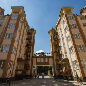 Корпус в санатории Славяновский Исток в городе Железноводске - фотография