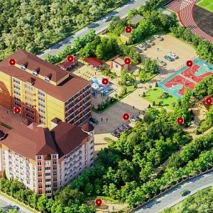 План санатория Славяновский Исток в городе Железноводске - фотография