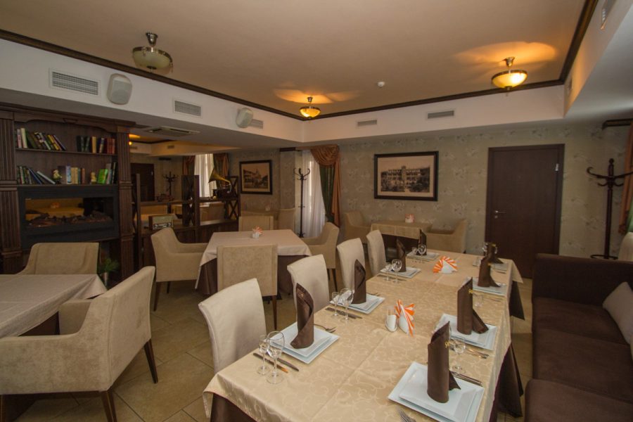 Ресторан в санатории Славяновский Исток в городе Железноводске - фотография