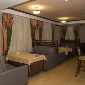 Ресторан в санатории Славяновский Исток в городе Железноводске - фотография