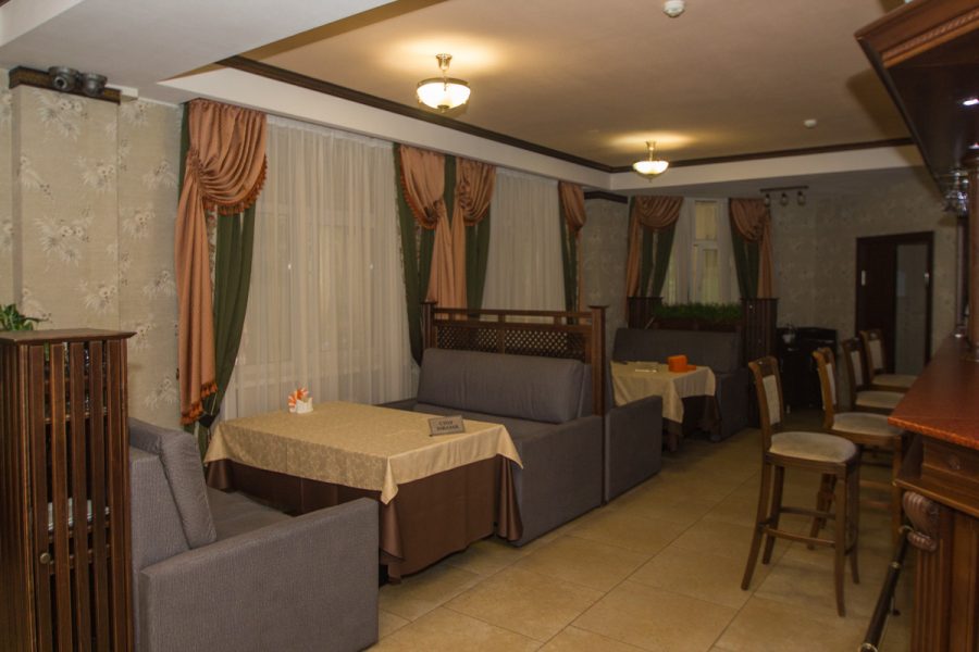 Ресторан в санатории Славяновский Исток в городе Железноводске - фотография