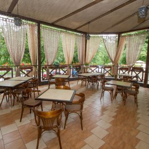 Ресторан в санатории Славяновский Исток в городе Железноводске - фотография