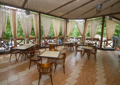 Ресторан в санатории Славяновский Исток в городе Железноводске - фотография