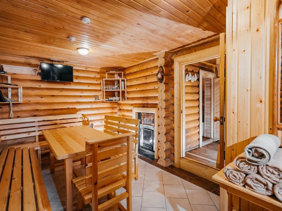 Сауна в санатории Славяновский Исток в городе Железноводске - фотография