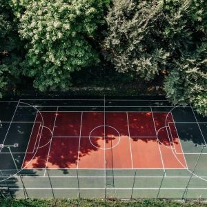 Спортивная площадка в санатории Славяновский Исток в городе Железноводске - фотография