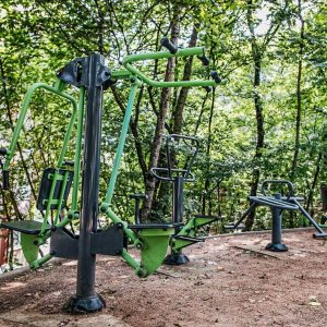 Спортивная площадка в санатории Славяновский Исток в городе Железноводске - фотография