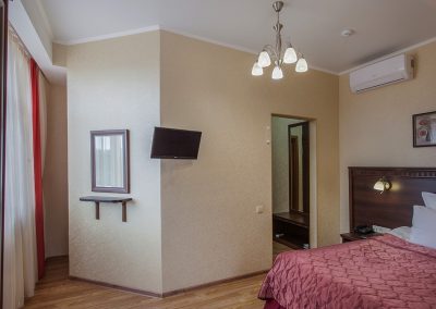 Номер стандарт одноместный в санатории Славяновский Исток в городе Железноводске - фотография